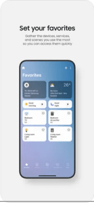Скриншот приложения SmartThings (Samsung Connect) - №2