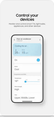 Скриншот приложения SmartThings (Samsung Connect) - №3