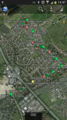 Скриншот приложения Wifi Tracker - №3