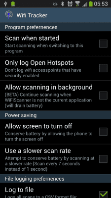 Скриншот приложения Wifi Tracker - №4