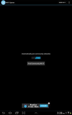 Скриншот приложения WiFi Opener - №1