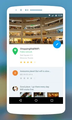 Скриншот приложения WiFi Москва: офлайн карта WiFi - №4