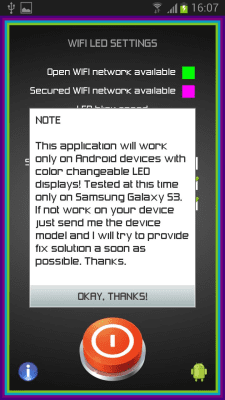 Скриншот приложения WiFi LED Notifications - №3