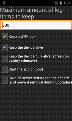 Скриншот приложения XMPP Server - №8