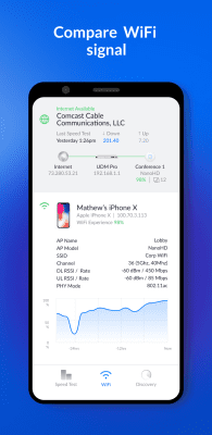 Скриншот приложения WiFiman - №4