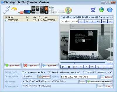 Скриншот приложения Magic Swf2Avi - №3