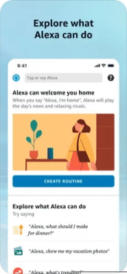 Скриншот приложения Amazon Alexa - №6