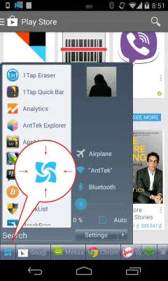 Скриншот приложения Taskbar - Windows 8 Style - №2