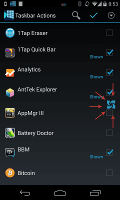Скриншот приложения Taskbar - Windows 8 Style - №7