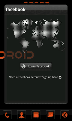 Скриншот приложения Clear Orange Theme GO Launcher - №7