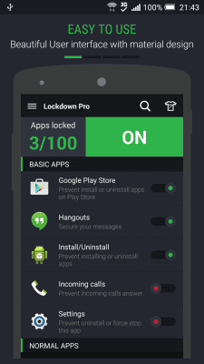 Скриншот приложения Lockdown Pro - Theme Star - №2