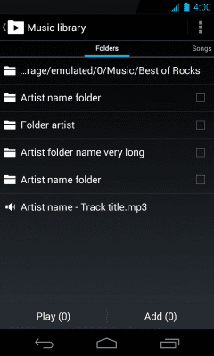 Скриншот приложения Скин Holo для NRG Player - №6