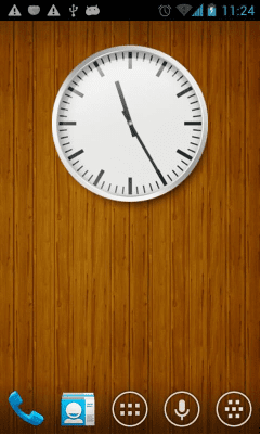 Скриншот приложения Wall clock UCCW skin - №2