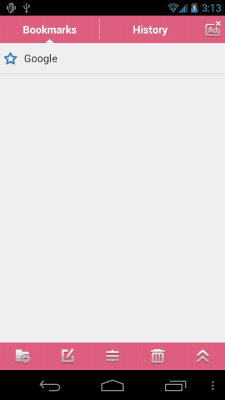 Скриншот приложения Pink Bird Boat Browser Theme - №6