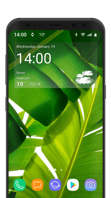 Скриншот приложения Digital clock weather theme 1 - №4