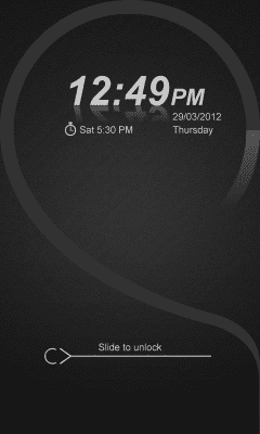 Скриншот приложения SP GO Locker Theme - №4