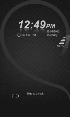Скриншот приложения SP GO Locker Theme - №6