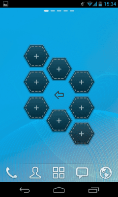 Скриншот приложения Matrix Toucher Theme GO - №5