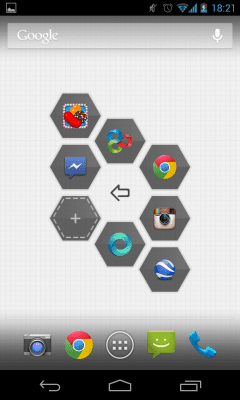 Скриншот приложения Matrix Toucher Theme GO - №7