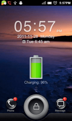 Скриншот приложения GO Locker Sense Theme - №4