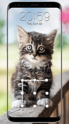 Скриншот приложения Cat Pattern Screen Lock - №4