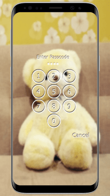 Скриншот приложения Teddy Bear Lock Screen - №4