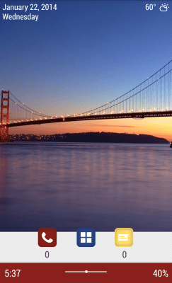 Скриншот приложения MYCOLORSCREEN Golden Gate Bridge Theme - №3