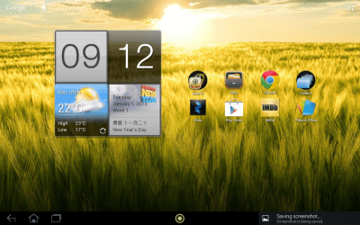 Скриншот приложения Acer Life Digital Clock - №2