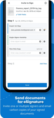 Скриншот приложения SignNow - Sign and Fill PDF & Word Documents - №4