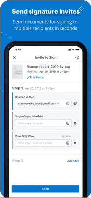 Скриншот приложения SignNow - Sign and Fill PDF & Word Documents - №6