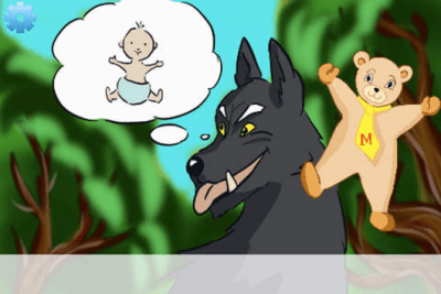 Скриншот приложения Собака и волк (Сказки Моки) - №8