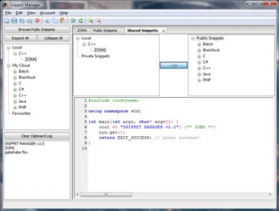Скриншот приложения Snippet Manager - №3