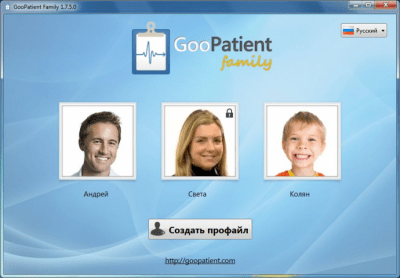 Скриншот приложения GooPatient - №1