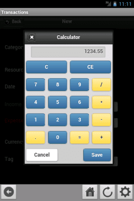 Скриншот приложения InEx Финансы - №5