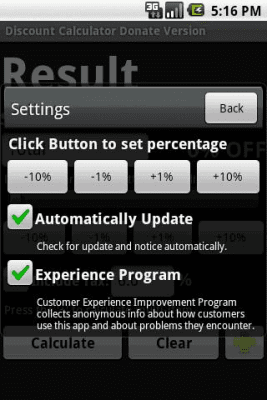 Скриншот приложения Infolife Discount Calculator - №3