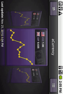 Скриншот приложения aCurrency (обменный курс) - №6