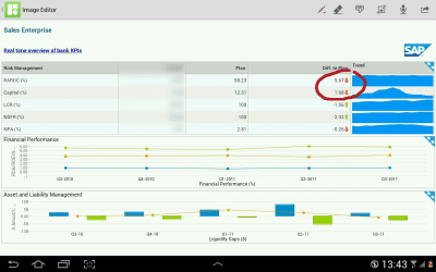 Скриншот приложения SAP BusinessObjects Mobile - №9