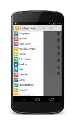 Скриншот приложения anCRM - vTiger CRM Client - №4