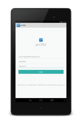 Скриншот приложения anCRM - vTiger CRM Client - №6