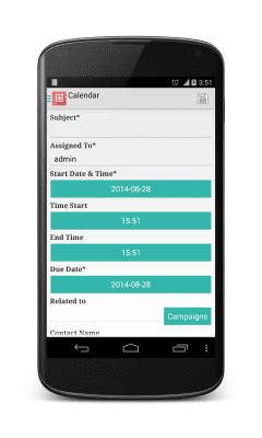 Скриншот приложения anCRM - vTiger CRM Client - №9