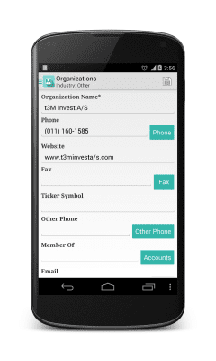 Скриншот приложения anCRM - vTiger CRM Client - №15