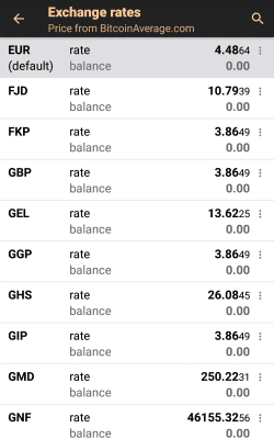 Скриншот приложения Bitcoin Wallet - №4