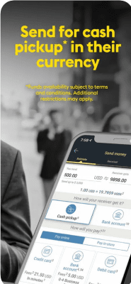 Скриншот приложения Western Union Send Money Now - №4