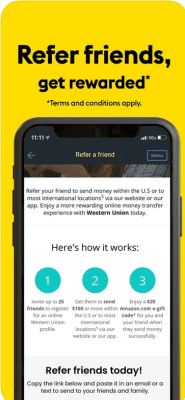 Скриншот приложения Western Union Send Money Now - №7