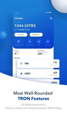 Скриншот приложения TronLink Wallet - №2