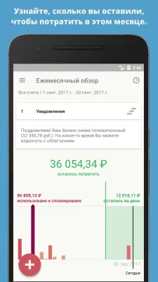 Скриншот приложения Toshl Финансы - №5