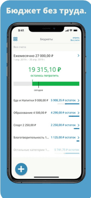Скриншот приложения Toshl Финансы - №4