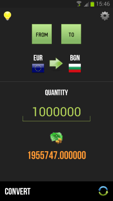 Скриншот приложения Talking Currency Converter - №1