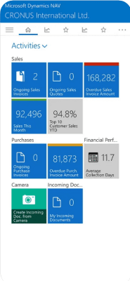 Скриншот приложения Dynamics NAV - №1