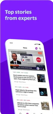 Скриншот приложения Yahoo Finance - №4